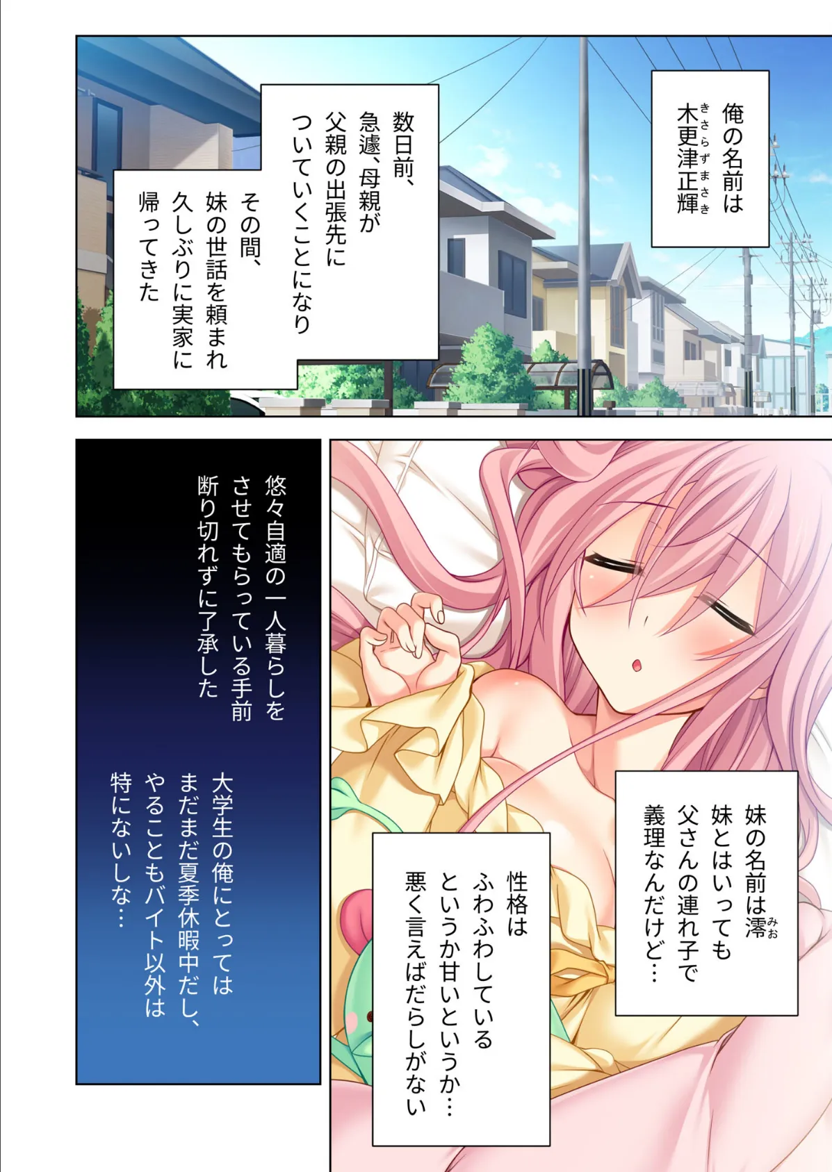 義妹がエロ可愛くて勃っちゃった！？ 〜お兄ちゃん、気持ちイイことしよ〜 モザイク版 4ページ