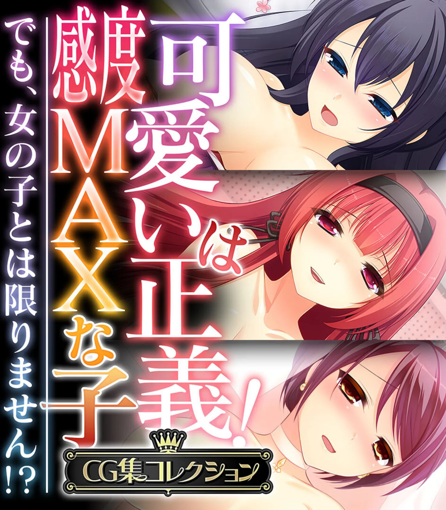 可愛いは正義！感度MAXな子 〜でも、女の子とは限りません！？〜【CG集コレクション】 1ページ